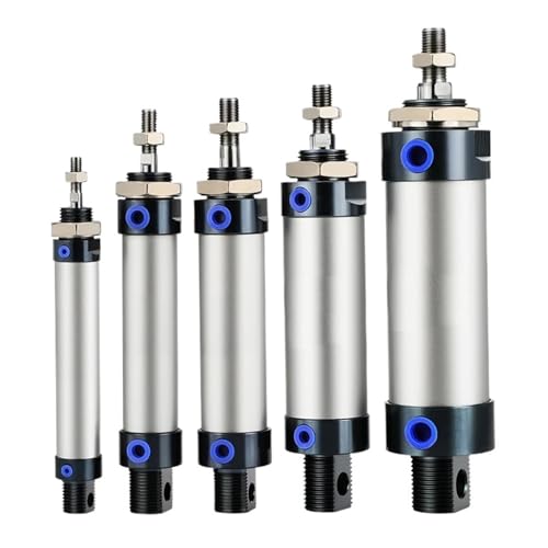 Vérin pneumatique 32 mm MAL double effet aluminium 250mm - 2