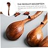 Ciieeo Natural Wooden Soup Spoon with Long Handle Eco Friendly Japanese Style Ladle for Cooking Stirring and Mixing Kitchen Cookware for Home and Restaurant Use #4