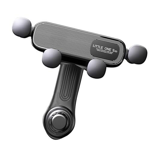Yctze Support pour Téléphone de Voiture ABS Support pour Téléphone Portable Automobile Lien de gravité Universel Clip de Ventilation Automobile Support pour (Compression à Chaud par