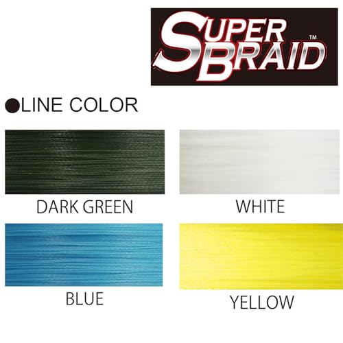 Tresse Yo-Zuri Superbraid 600m bleue pour vos sorties de pêche matinales - 3