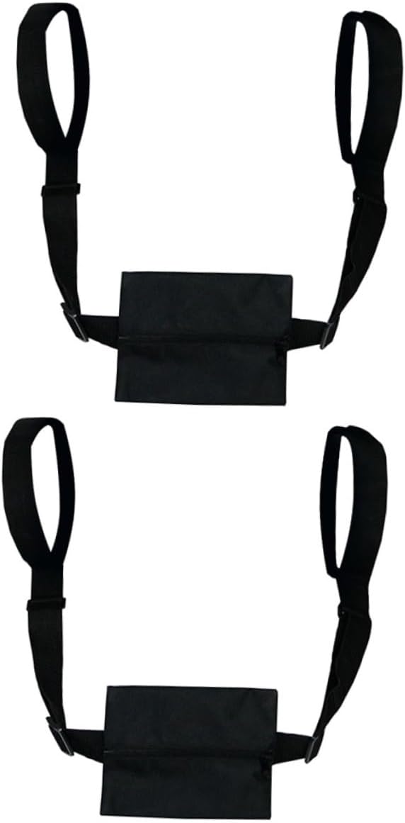 Toyvian 2Pcs Yoga Mat Strap Carrier Portable Storage Sling for Yoga Fitness Classes Outdoor Use Durable Packing Strap for and Hands Convenience