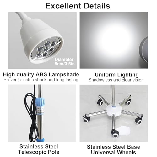Lampe d'éclairage médical pivotante pour optimiser vos examens - 6