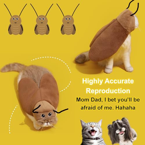 Disfraz de cucaracha para perro talla Large marrón miniatura 3