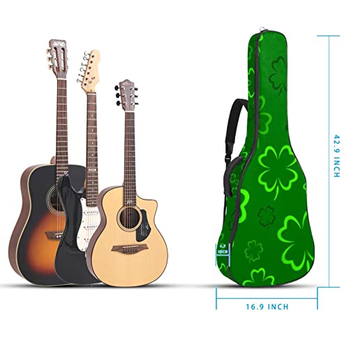 Hondank Housse de protection imperméable pour guitare acoustique Motif trèfles Épaisseur 1 cm, Multicolore 04, 42.9×16… - Les Beatles, Paul McCartney, John Lennon, RIngo Starr, George Harrison Hondank Housse de protection imperméable pour guitare acoustique Motif trèfles Épaisseur 1 cm, Multicolore 04, 42.9x16… – Image 6