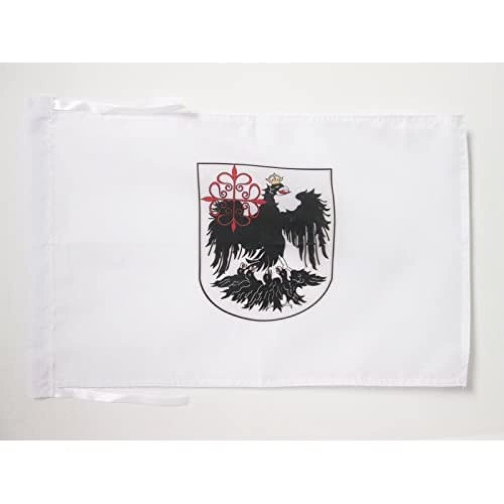AZ FLAG - Buenos Aires Flag - 18'' x 12'' - 100% Polyester Buenos Aires in Argentina Small Banner with Two Cords - Fade Resistant - Vivid Colors - 18x12 in - 45x30 Cm — image 1