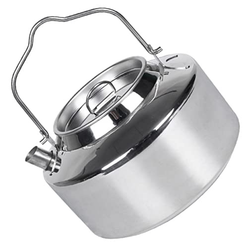 BESPORTBLE Compact Outdoor Tea Kettle Portable Water Pot Kitchen Tea Kettle for Hiking