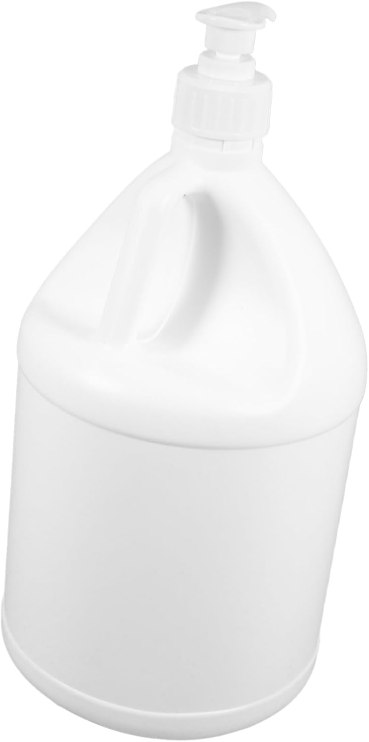 Plastic Shampoo Dispenser Pump Bottle Refillable Container for Liquid Soap Hand Soap Elegant Minimalist Design for Kitchen and Outdoor Use
