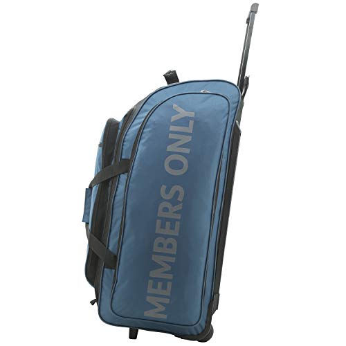 Members Only Rolling Travel Duffel, Teal, 30