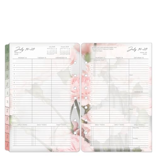 FranklinCovey - Blooms Planner Refill | Weekly Ring-Bound (Classic, Jan 2026 - Dec 2026)