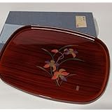 会津塗 ランお盆