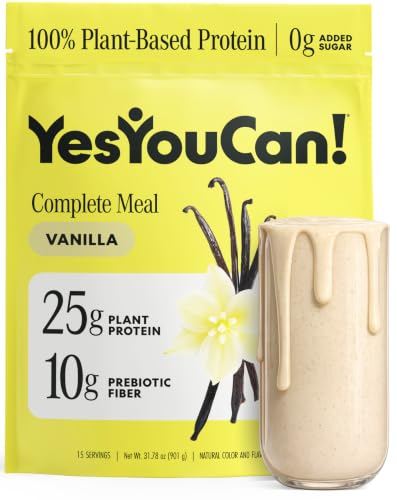 Yes You Can! Complete Meal Replacement Shake, Vanilla, 15 Servings