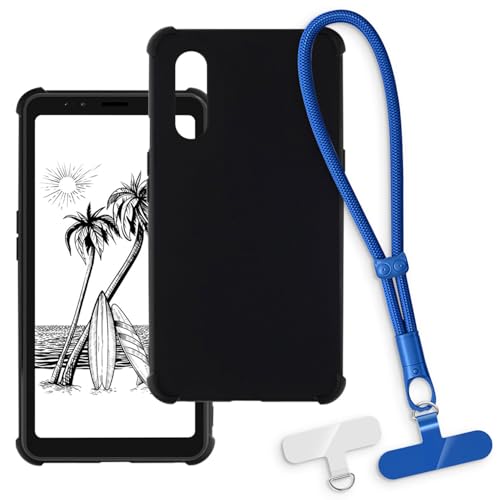 OAGELIM 2-in-1�ی�P�[�X�ƃ��X�g�X�g���b�v Bigme HiBreak Pro �Ƃ̌݊������� ���O���\�ȃ��j���[�h�t���d�b�J�o�[�A����~�ߕ����h�~�O���b�v�n���h�� (�u���b�N + �u���[)