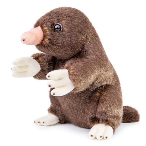Peluche taupe de 20cm lilizzhoumax pour décorer la chambre de vos enfants avec douceur