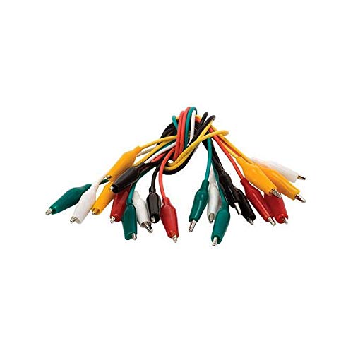 Auxilio Vial, Tools JUEGO DE 10 CABLES CON 20 CAIMANES PARA PASAR CORRIENTES O ALIMENTAR CIRCUITOS