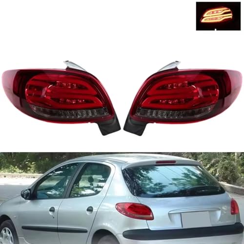 Assemblage feu arrière de qualité supérieure pour Peugeot 206 et 206CC - 6