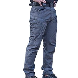 CIKRILAN Homme Outdoor Military Army Archon Combat Tactical Multi-Pocket Trousers Casual Cargo Working Pantalons