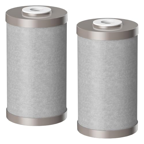 Fortitude V2 Series Sediment/Carbon/Zinc Triple Purpose Replacement Filter Compatible with the Aquasure Fortitude V2 Series Filtration System (AS-FS-25SCZ) (AS-WHF Series) (AS-HS Series) 2 Pack