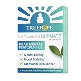 Truehope EMPowerplus Ultimate Strength | Most Effective Brain, Energy & Focus Supplement | 1000% Better Absorption | Backed by 37 Research Studies & 28 Years of Success | 30 Day Supply