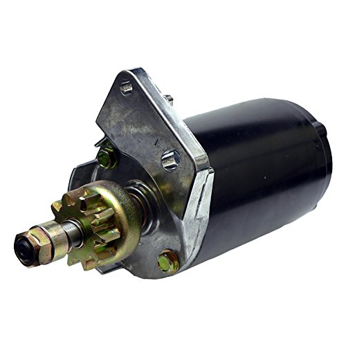 Complete Tractor 1700-0134 Starter Motor, front view of gear