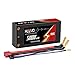 HOOVO 2S 7.4V 100C 5000mAh RC Shorty Lipo Battery Hard Case Pack with 4.0mm Bullet T Connector for RC 1/10 Scale Vehicles Car Trucks Truggy Boat Racing