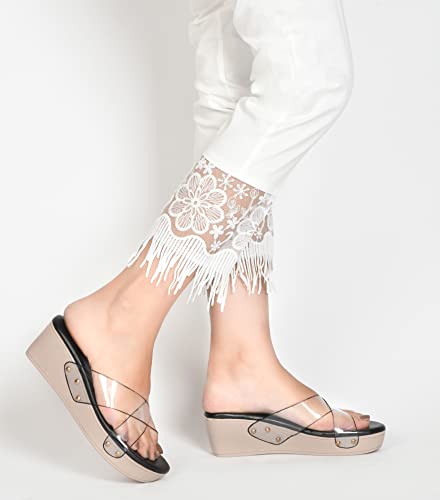 Image of JM LOOKS Daily fashionable Trendy fancy soft comfortable Heel Sandal for women's girls ladies