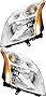 For Nissan Sentra Headlights Lamps Set 2007 2008 2009 Halogen Driver and Passenger Side