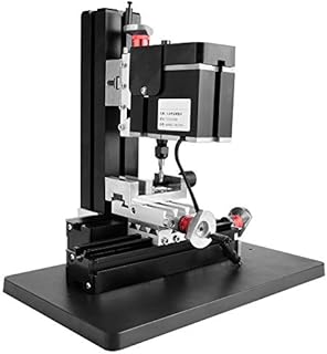 60W 12000RPM Mini Milling Lathe，100-240V DIY Mini Lathe Mini Miller，Mini Metal Lathe DIY Miniature Milling Machine Miller