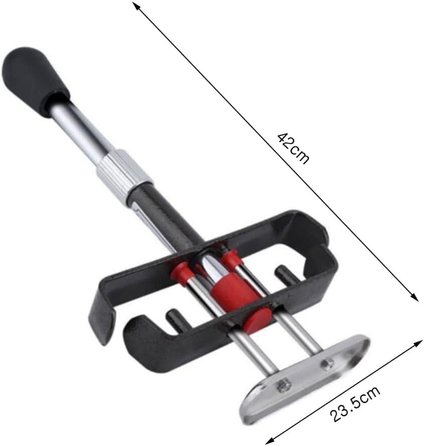 Image of AutoBizarre Anti-Theft Heavy Duty Car Brake Clutch Pedal Lock Security System for All Cars, Vans, Trucks, etc.