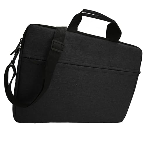 Dioche Laptop-Hülle, Laptop-Abdeckung, 15,6-Zoll-Tragetasche, Schutzhülle, Griff, Aktentasche, Laptop-Hülle, Tragetasche für Reisen, Geschäftsreisen (BLACK)