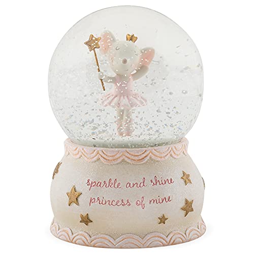 Ballerina Mouse Musical Snow Globe Plays Tune Dance Of The Sugar Plum Fairy #TOP1