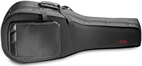 Etui souple Stagg HGB2-W guitare acoustique noir avec nylon résistant