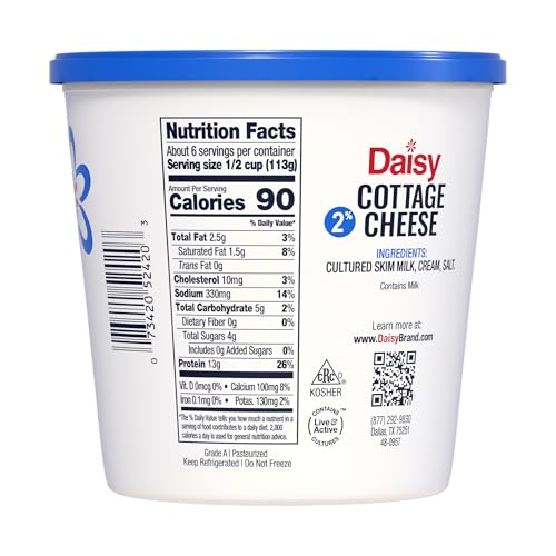 Daisy, 2% Cottage Cheese, 24 oz