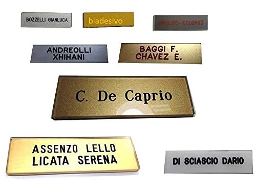 Plaque gravée personnalisée pour signalisation extérieure et boîte postale
