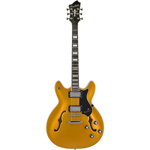Hagstrom Justin York Viking Gold Top – Modèles ES - Les Beatles, Paul McCartney, John Lennon, RIngo Starr, George Harrison Hagstrom Justin York Viking Gold Top - Modèles ES