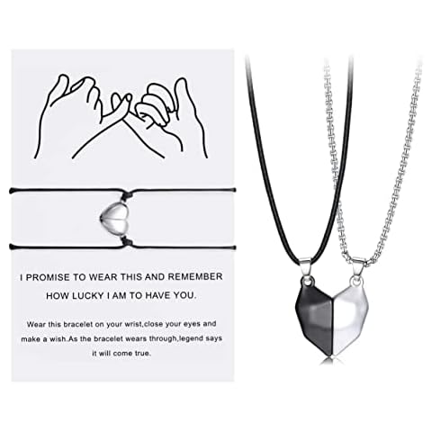 Conjunto de Collar y Pulsera Magnética LOLIAS para Parejas Cover
