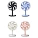 Ventilatore da Tavolo oscillante Girevole, Ventilatore da scrivania Personale, Dispositivo di Raffreddamento Super Mute del Computer Portatile, Ventilatore USB di Raffreddamento ad Aria,Nero