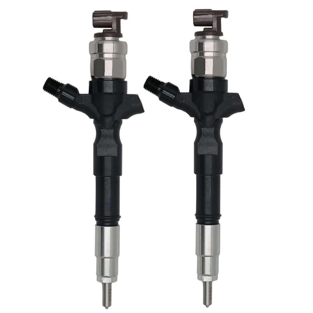 2/4PCS Fuel Injectors 23670-30400 295050-0460 Compatible for Toyota Hilux 1KD 2KD 2.5 d Engine