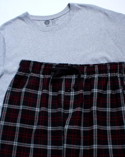 Vince Camuto Men's Pajama Set - 2 Piece Short Sleeve T-Shirt and Fleece Lounge Pants Pajamas for Men (S-XL)3