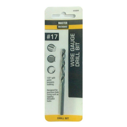#17 3-3/8-inch Black Oxide Wire Gauge Drill Bit - Precision Tool