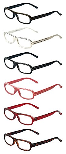 CALABRIA READERS 6 Pairs Ladies' Readers Quality Reading Glasses for Women (2059) +2.00 CALABRIA READERS 6 Pairs Ladies' Readers Quality Reading Glasses for Women (2059) +2.00