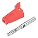 10 Stücke Büschelstecker P3002 4mm Stecker Löten, Überzogene Lautsprecher Bananenstecker, Stapelbare Stecker Prüfspitze Binding Post