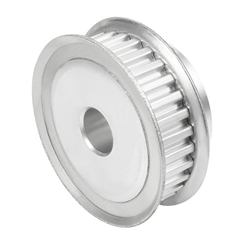 Uxcell Aluminum 30 Teeth 12.7Mm Bore 5.08Mm Timing Belt Pulley For 10Mm Belt #TOP3