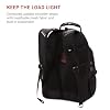 SWISSGEAR 1900 ScanSmart TSA Laptop Backpack Fits 17 Inch Laptop with RFID Protection and Tablet Pocket, Black, 19-Inch