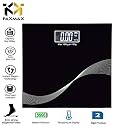 PAXMAX Weighing Scale Human Body Weight Machine Digital (Tempered) with Battery & Temperature Indicator gallery image