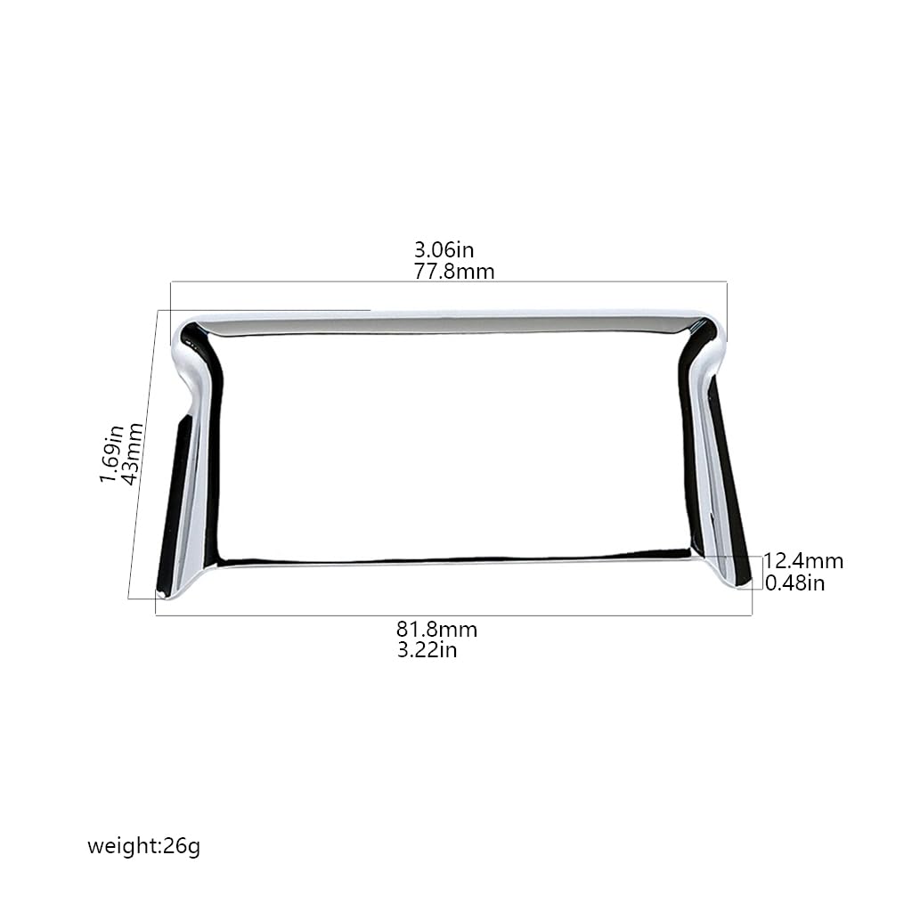 RuiJOTWAT Short Steel Bridge Cover Protector For St Electric Guitar Part Replacement