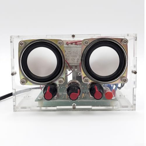 Estuche transparente de electrónica de 12 V para kit DIY escolar 2