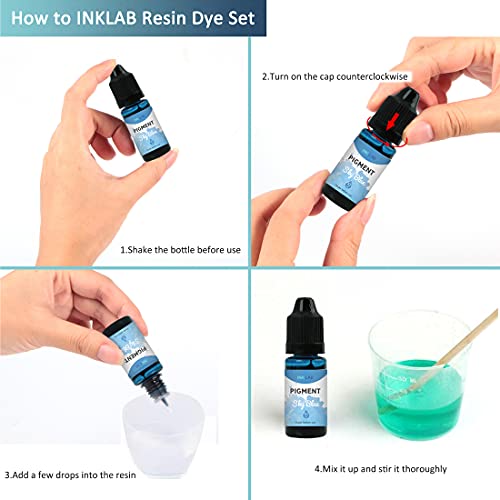 Coloranti Resina Epossidica 24 Colori Pigmento