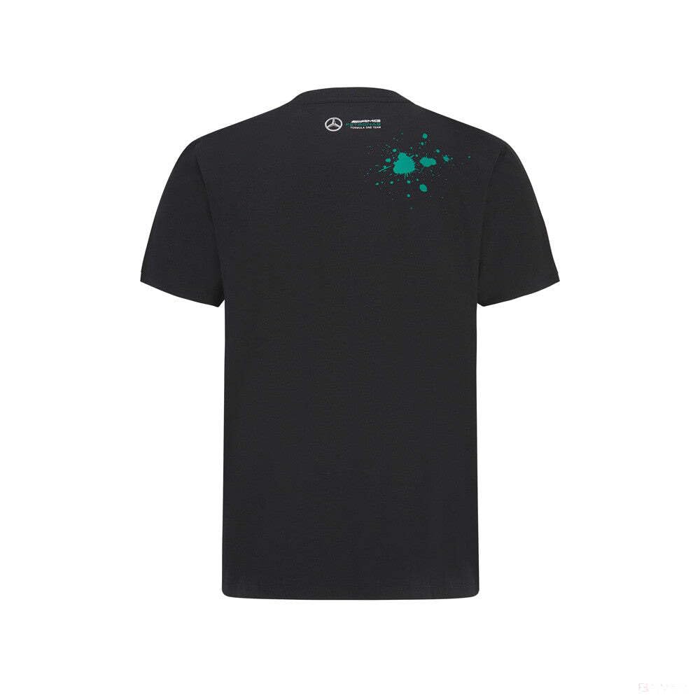 Mercedes AMG Petronas Formula One Team - Official Formula 1 Merchandise - Lewis Hamilton #44 Sports T-Shirt - Black - M