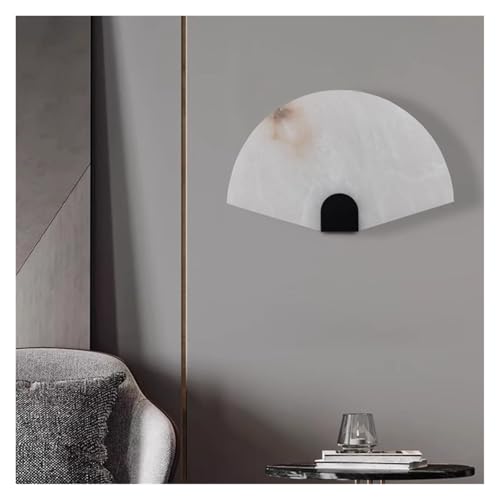 Applique murale en marbre flocon de neige LED-G9 lumière chaude diamètre 35CM - 4