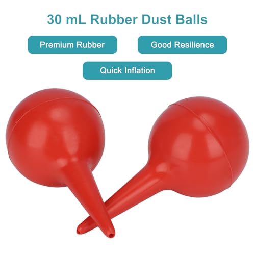 Bolas de Goma de 30 ml stonylab para Soplar Aire con Boquilla de Precisión Pack de 3 3